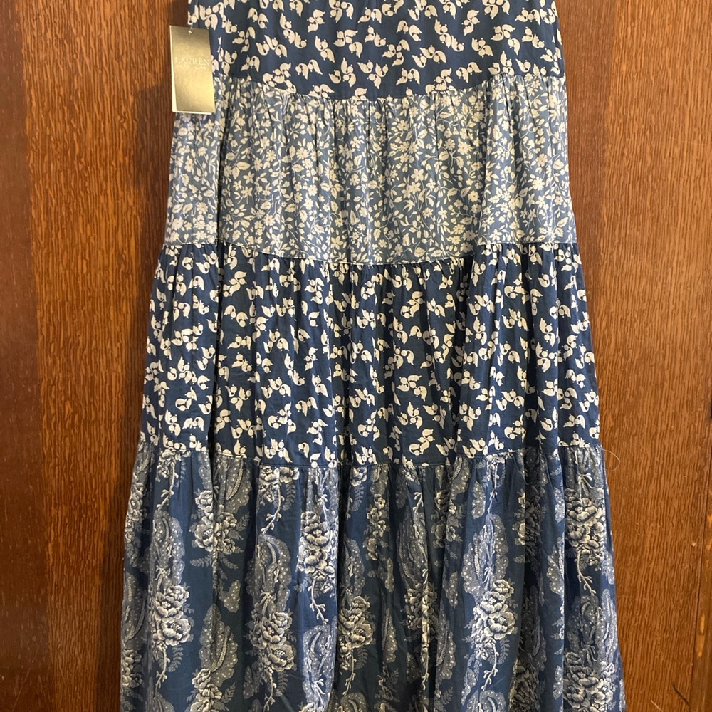 Ralph Lauren - Lauren tiered maxi skirt NWT